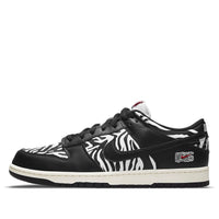 Nike x Quartersnacks SB Dunk Low 'Little Debbies Zebra Cakes' DM3510-001