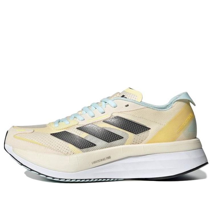 (WMNS) adidas Adizero Boston 11 'Ecru Tint Night Metallic' GX6655