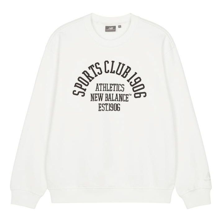 New Balance Sport Club Pullover 'White Black' 5CD38491-IV