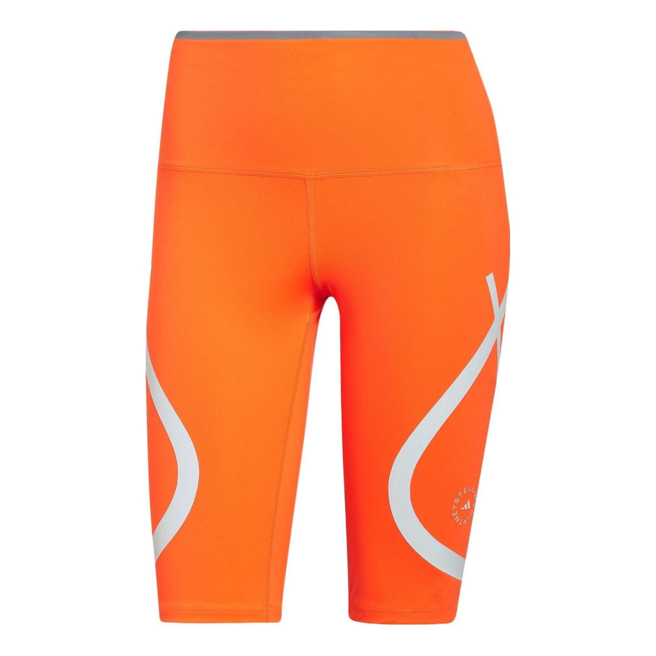 (WMNS) adidas By Stella McCartney TruePace High Waisted Track Shorts 'Orange White' HD9117