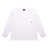 Drew House Basic Long Sleeve Pocket T-shirt 'White' DR-FW21-067
