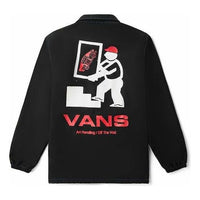 Vans x Kazuki Hoodie 'Black White Red' VN0A5H6KDNV