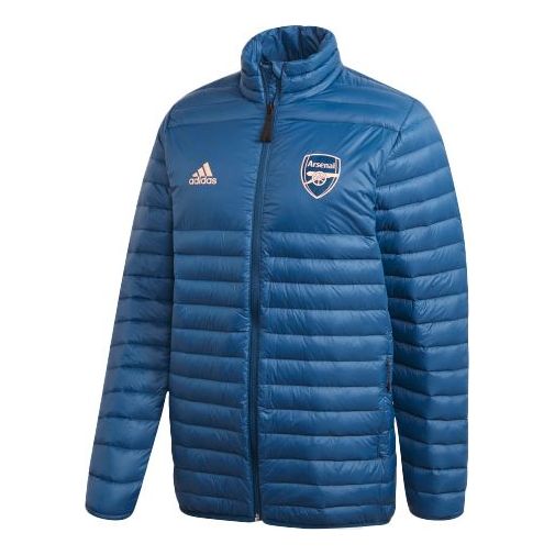 adidas Arsenal Soccer/Football Sports Down Jacket Navy Blue FQ6911