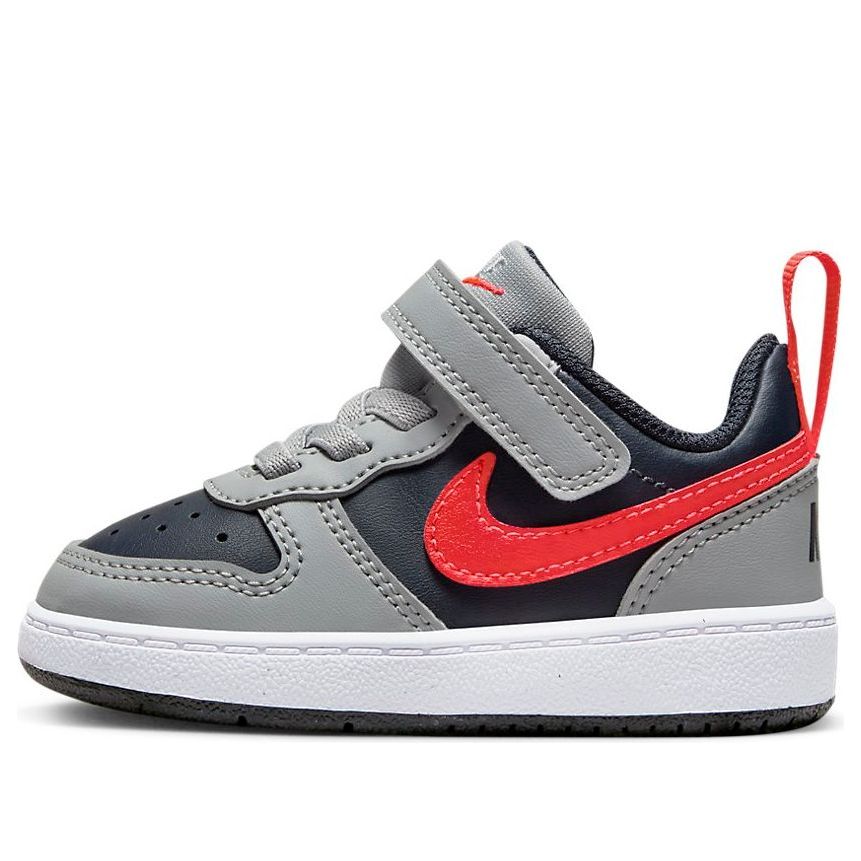 (TD) Nike Court Borough 'Grey Red' DV5458-003