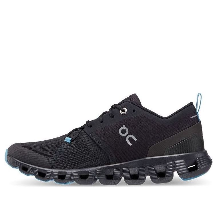 (WMNS) On Running Cloud X 3 Shift 'Black Niagara Blue' 66.98464