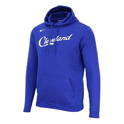 Nike Casual Sports Fleece Knit Pullover Cavaliers Blue AA3656-495