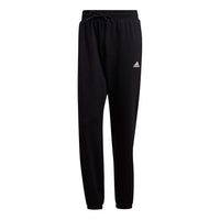 adidas Pant M Logo Casual Breathable Lacing Sports Black H61156