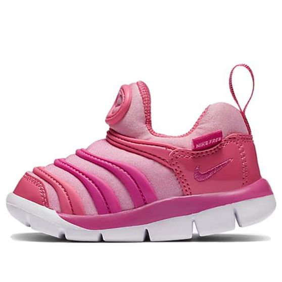 (TD) Nike Dynamo Free White Pink 343938-631