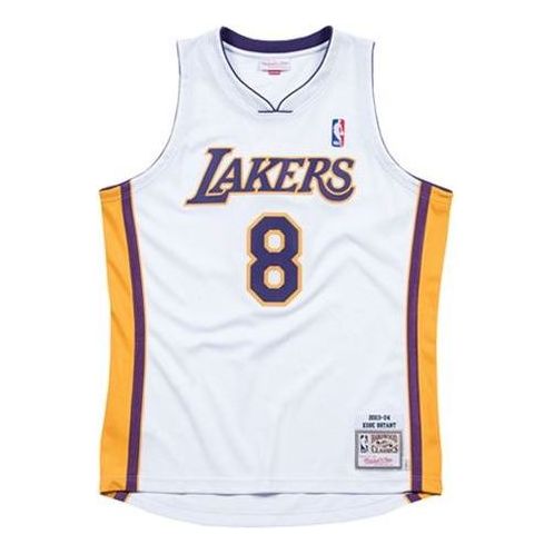 Mitchell & Ness NBA Kobe Bryant Los Angeles Lakers 2003/04 Alternate Authentic Jersey #8 AJY4CP19003-LALWHIT03KBR