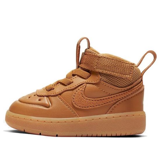 (TD) Nike Court Borough Mid 2 Boot Wheat 'Yellow Brown Yellow' BQ5445-700