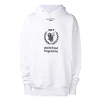 Balenciaga x World Food Programme Hoodie 'White Black' 541870TCV343307
