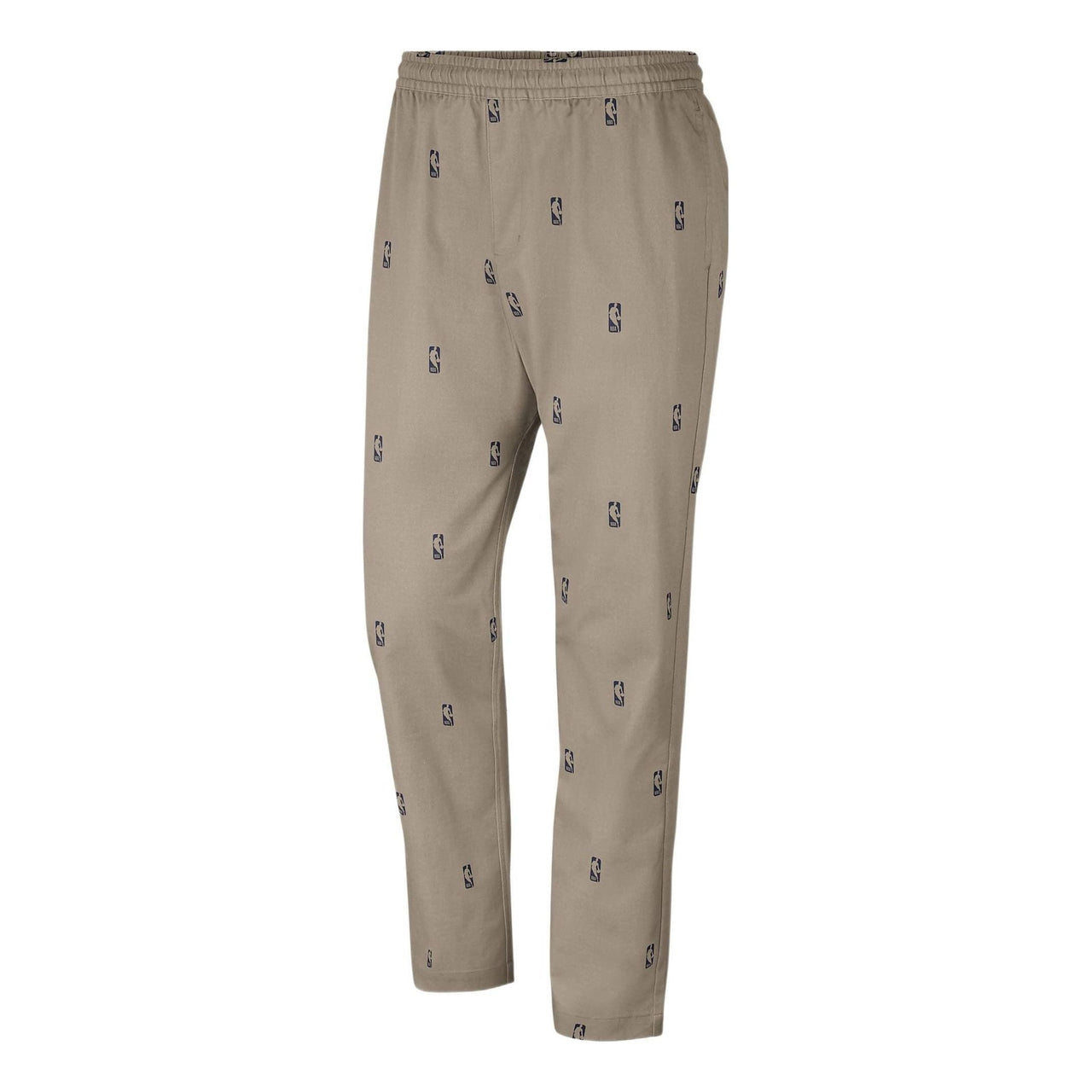 Nike Team 31 Courtside Full Print Logo Elastic Waistband Athleisure Casual Sports Pants Khaki DC0890-247
