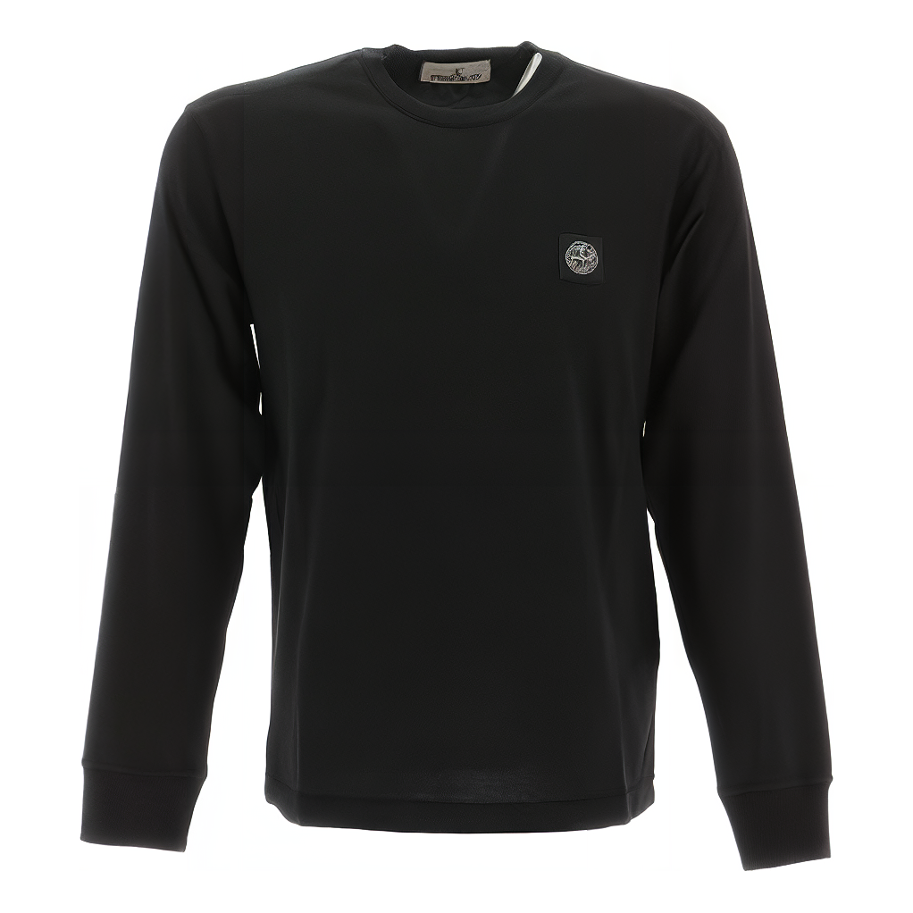 STONE ISLAND Longsleeve T-shirt 'Black' 791522713-A0029
