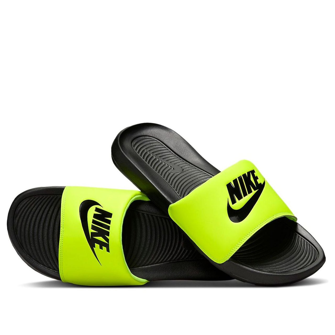 Nike Victori One Slides 'Yellow Black' CN9675-015