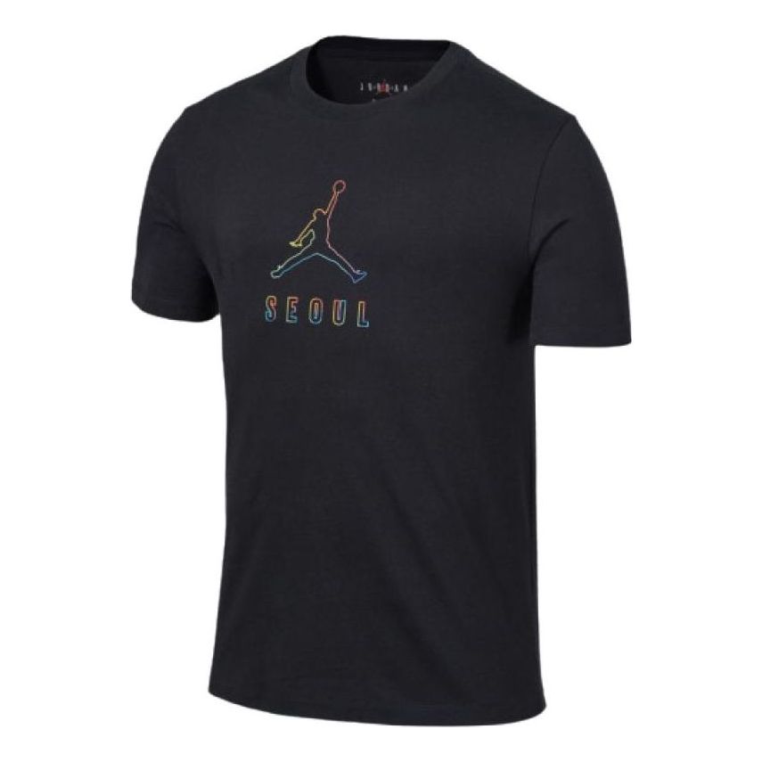 Air Jordan Seoul Map T-Shirt 'Black' DX5964-010