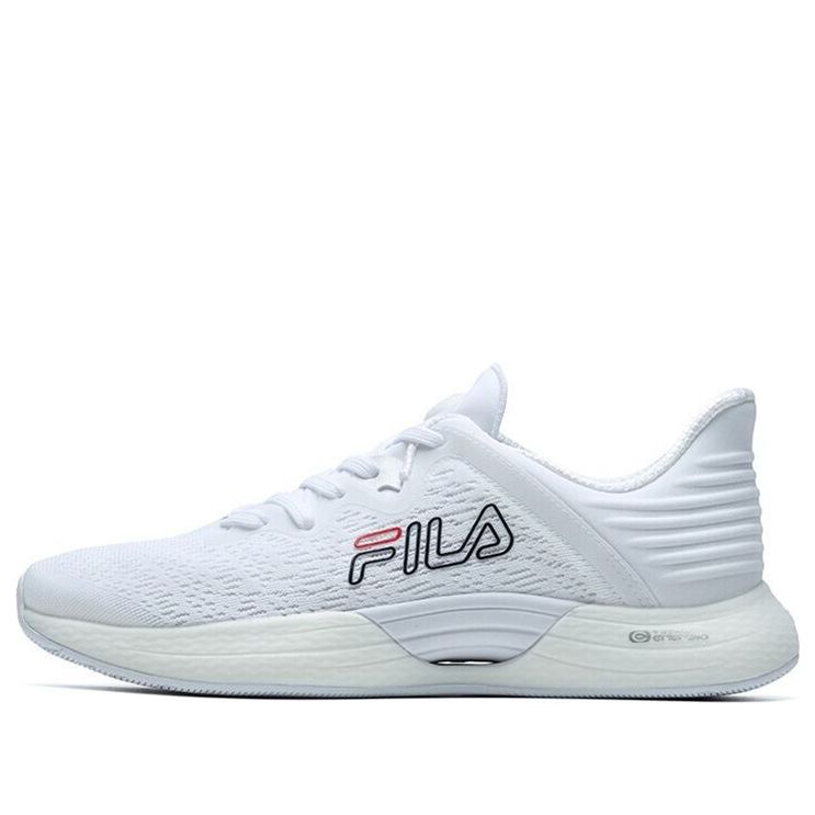 (WMNS) FILA Athletics Low Shoes 'White Black Logo' A12W122104FWT