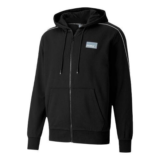 PUMA Avenir Full Zip Hoodie 'Black' 599334-01