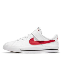 (PS) Nike Court Legacy White/Red DA5381-105