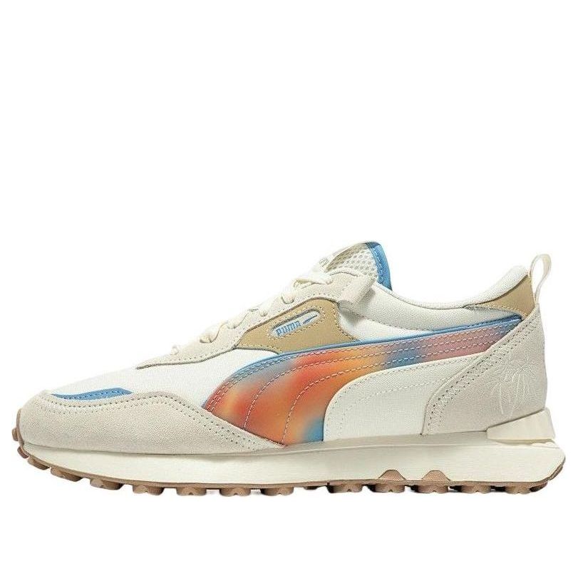 PUMA Rider FV Gradient Flames 'Beige White Orange' 394973-01