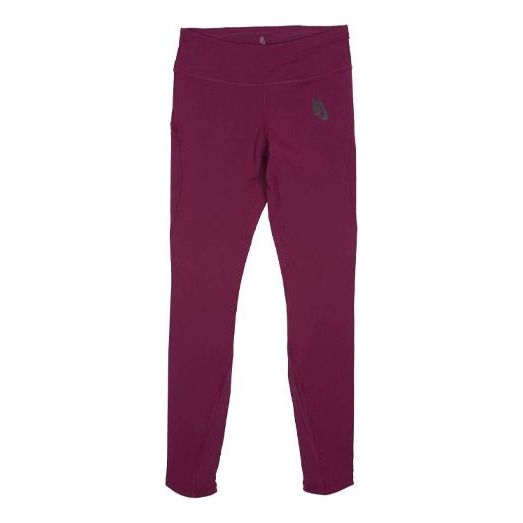 (WMNS) Nike Tight Training Running Sports Pants/Trousers/Joggers Red AA1740-609