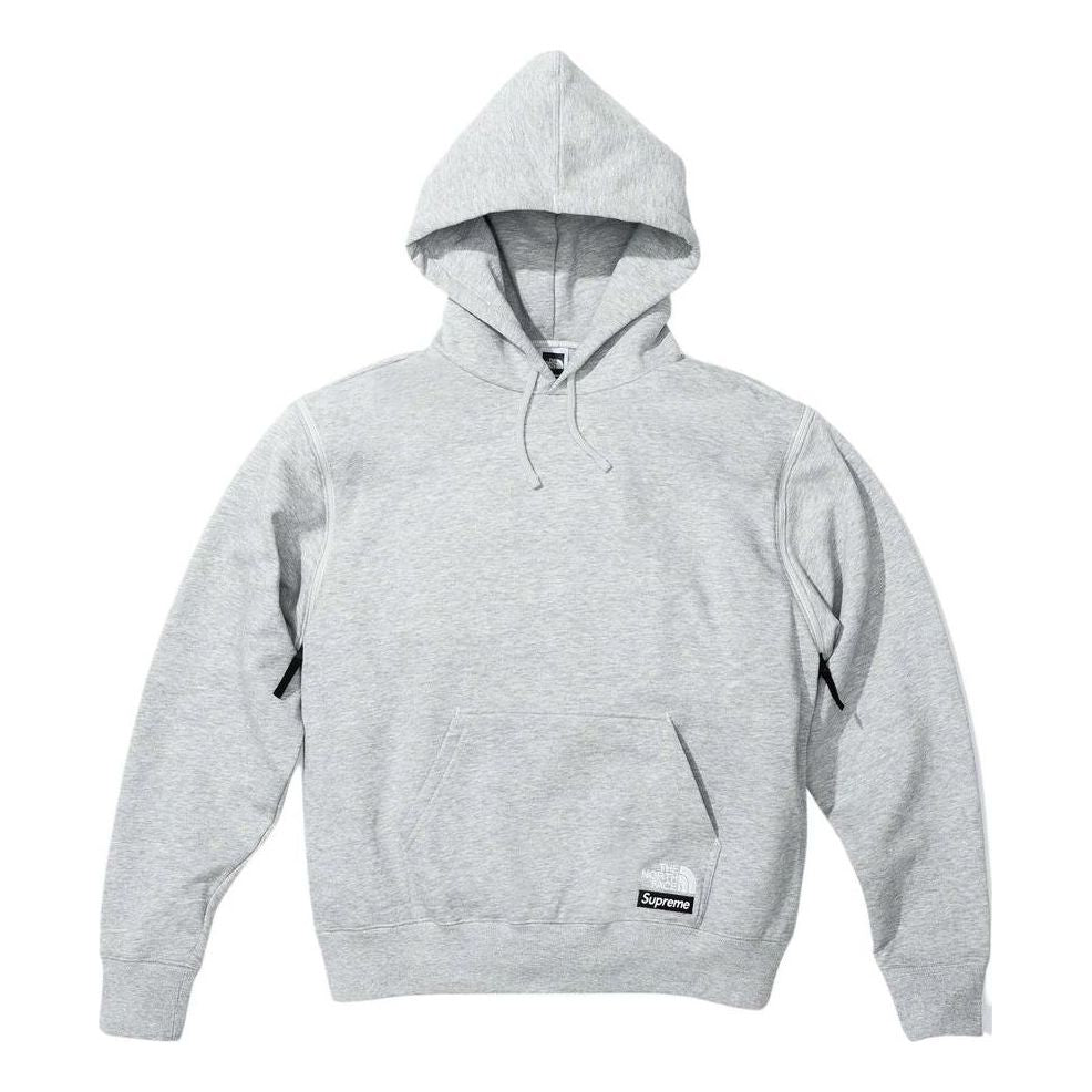Supreme x The North Face Convertible Hooded Sweatshirt 'Grey' SUP-SS23-075