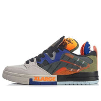Li-Ning Classic Skateboarding Low x Xlarge 'Grey Orange' AGCQ383-1