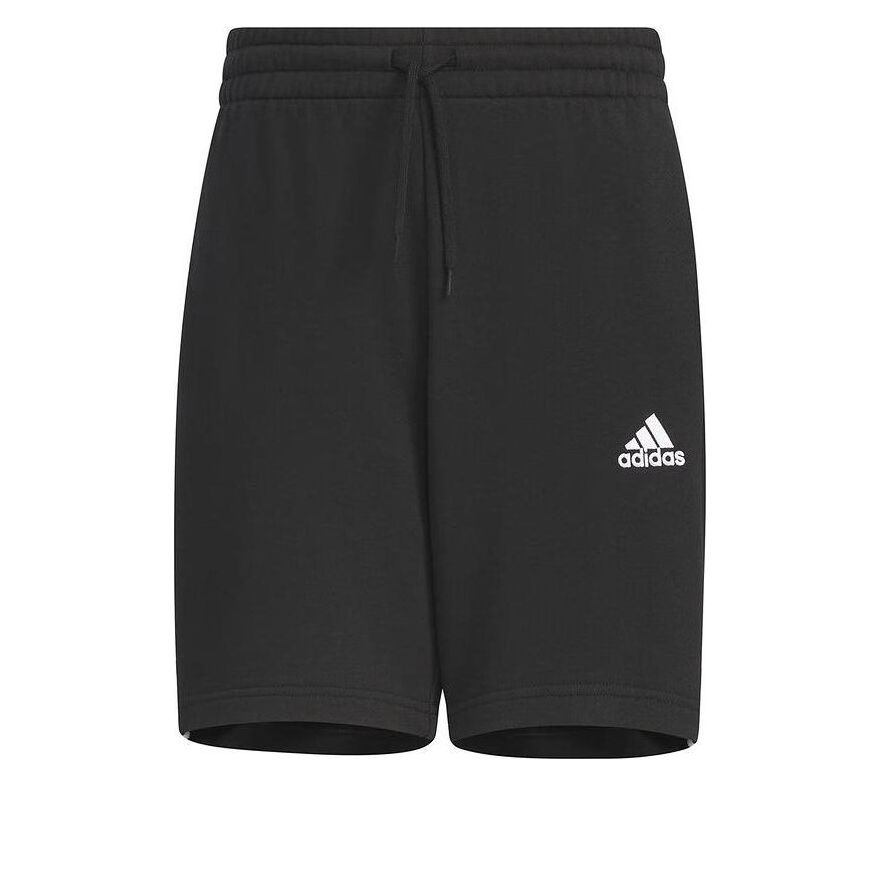 adidas 3-Stripe Fitness Training Shorts Asia Sizing 'Black White' JI7008