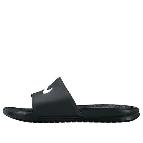 (WMNS) Nike Benassi Shower Slide (W) Black White Slippers 'Black White' 819703-010
