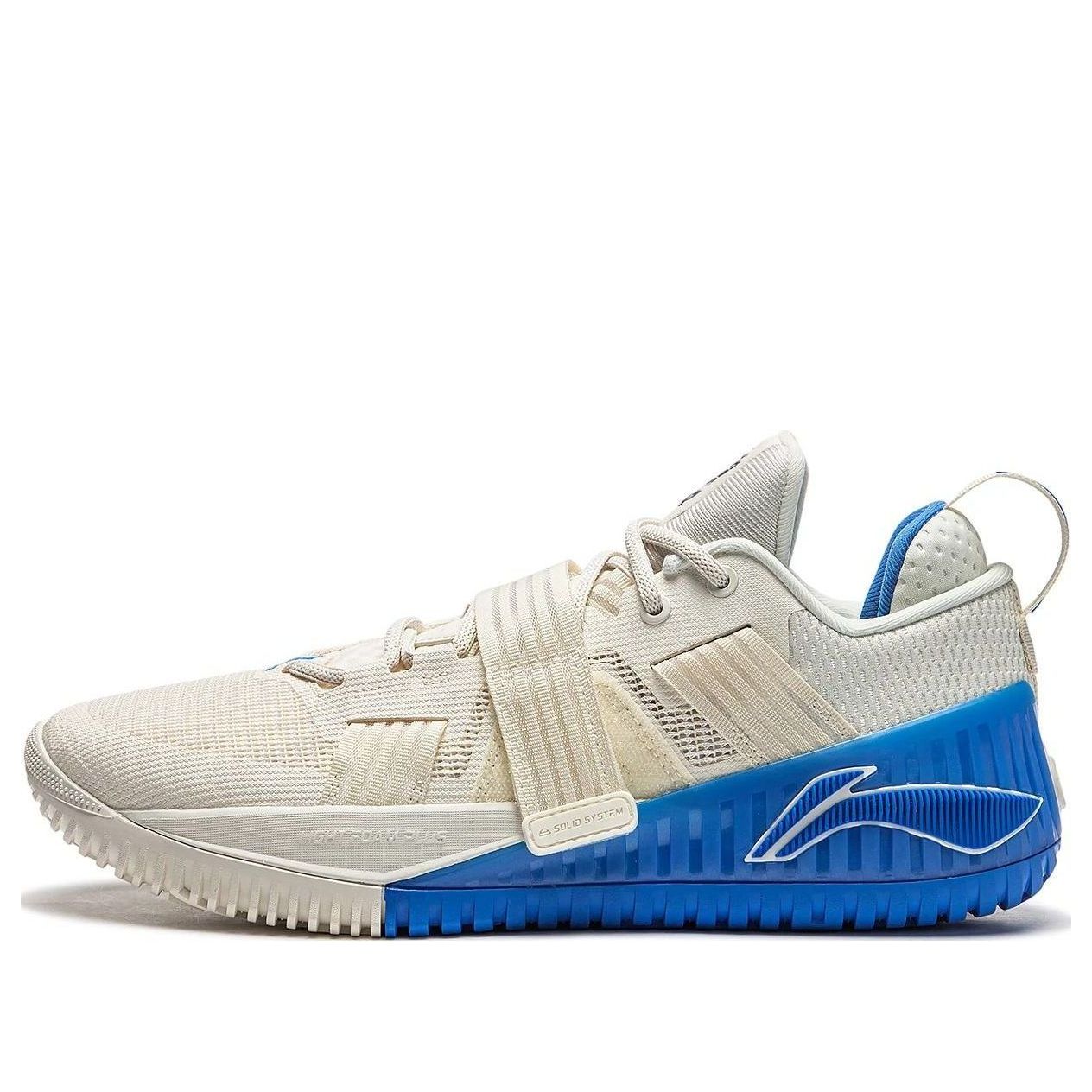 Li-Ning Badfive 'White Blue' ABFT019-9