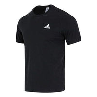 adidas Essentials Single Jersey Embroidered Small Logo T-Shirt 'Black' IC9282