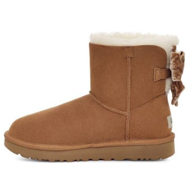 (WMNS) UGG Snow Boots 'Khaki' 1138172-CHE