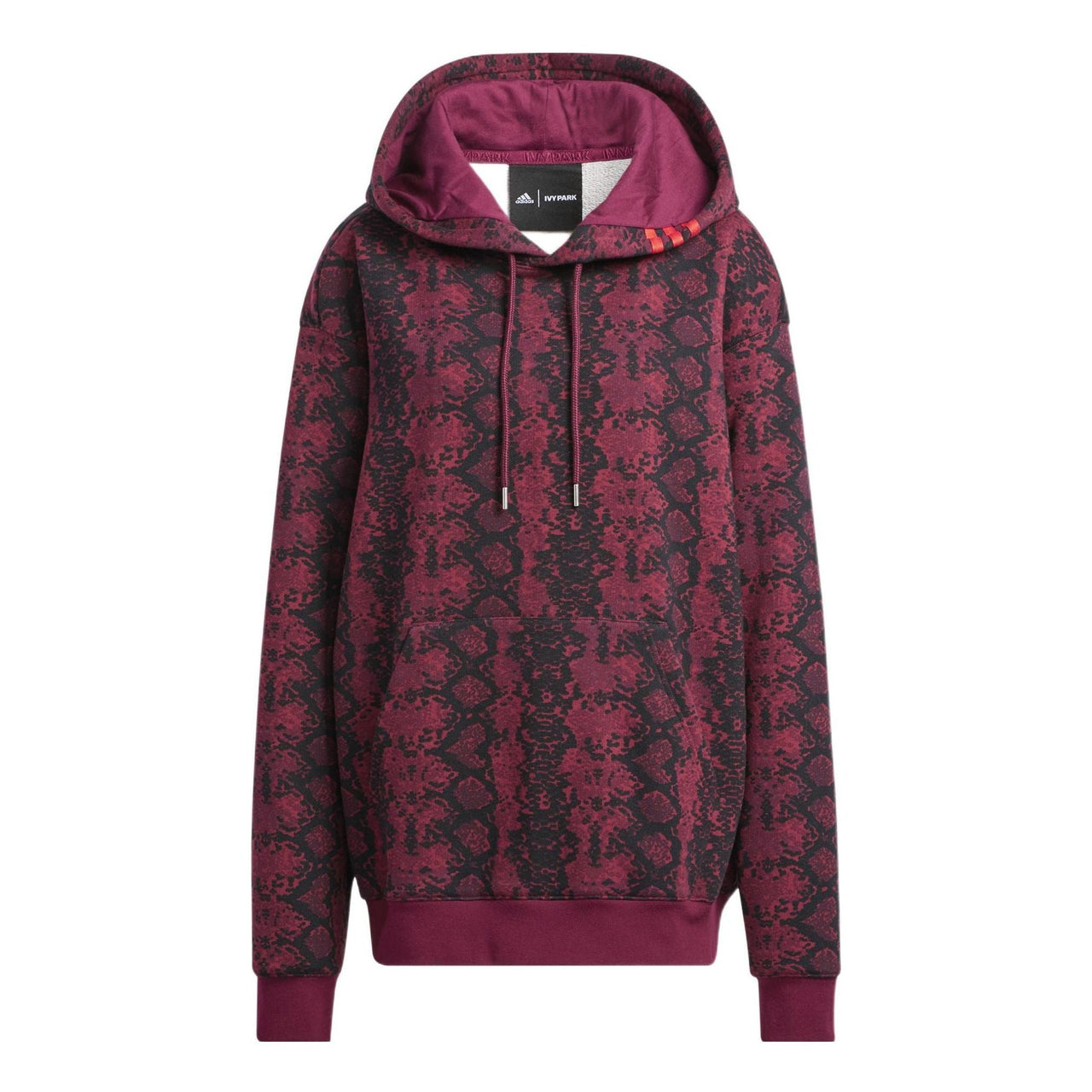 adidas originals x IVY PARK Crossover Casual Printing Hooded Long Sleeves Red HI1975