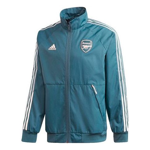 adidas Arsenal Soccer/Football Sports Jacket Green FQ6916
