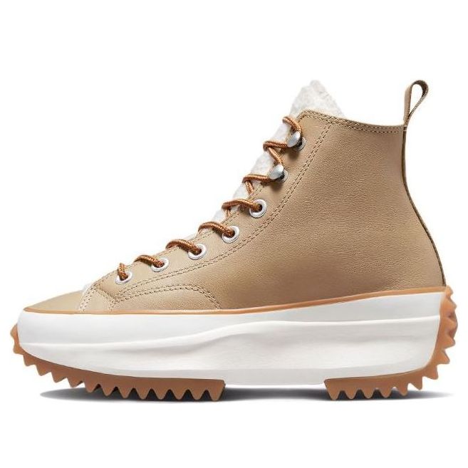 (WMNS) Converse Run Star Hike High 'Sherpa - Nomad Khaki' 573111C