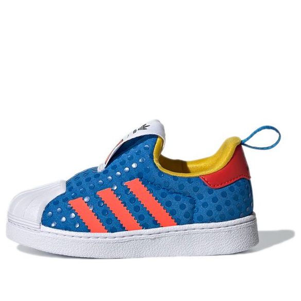 (TD) adidas LEGO x Superstar 360 I 'Shock Blue' H02731