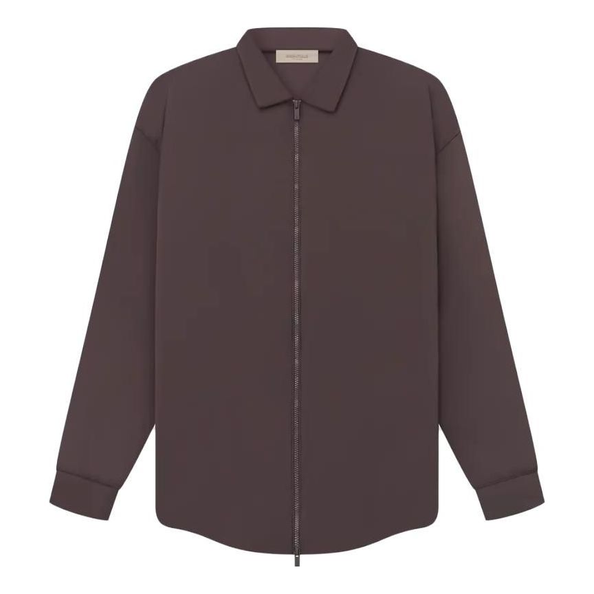 Fear of God Essentials SS23 Filled Nylon Jacket 'Plum' FOG-SS23-072