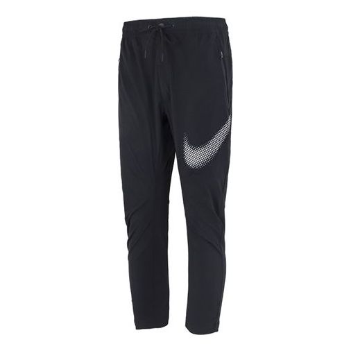 Men's Nike As Nsw Swsh Pant Wvn Large Logo Woven Sports Pants/Trousers/Joggers Autumn Black DZ3029-010