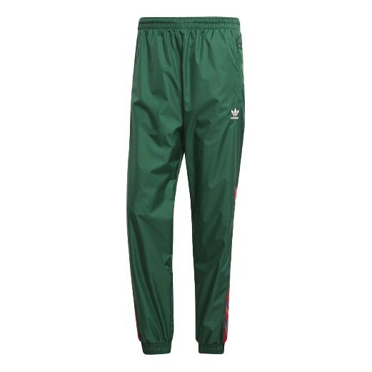 adidas originals Alphabet Logo Loose Bundle Feet Sports Pants Green GE0843