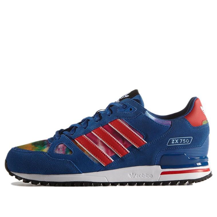 adidas originals ZX 750 Sport Shoes Blue/Red AQ3187