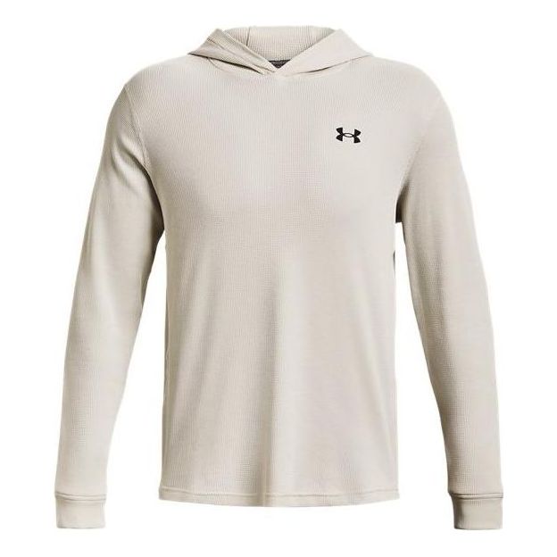 Under Armour Waffle Athletic Hoodie 'Cream White' 1302362-110