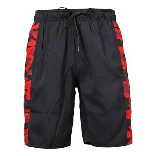 adidas Manchester United Soccer/Football Sports Training Patchwork Print Shorts Black GM8984