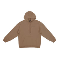 Balenciaga Back Logo Hoodie Regular Fit 'Brown' 600583TMVF57761