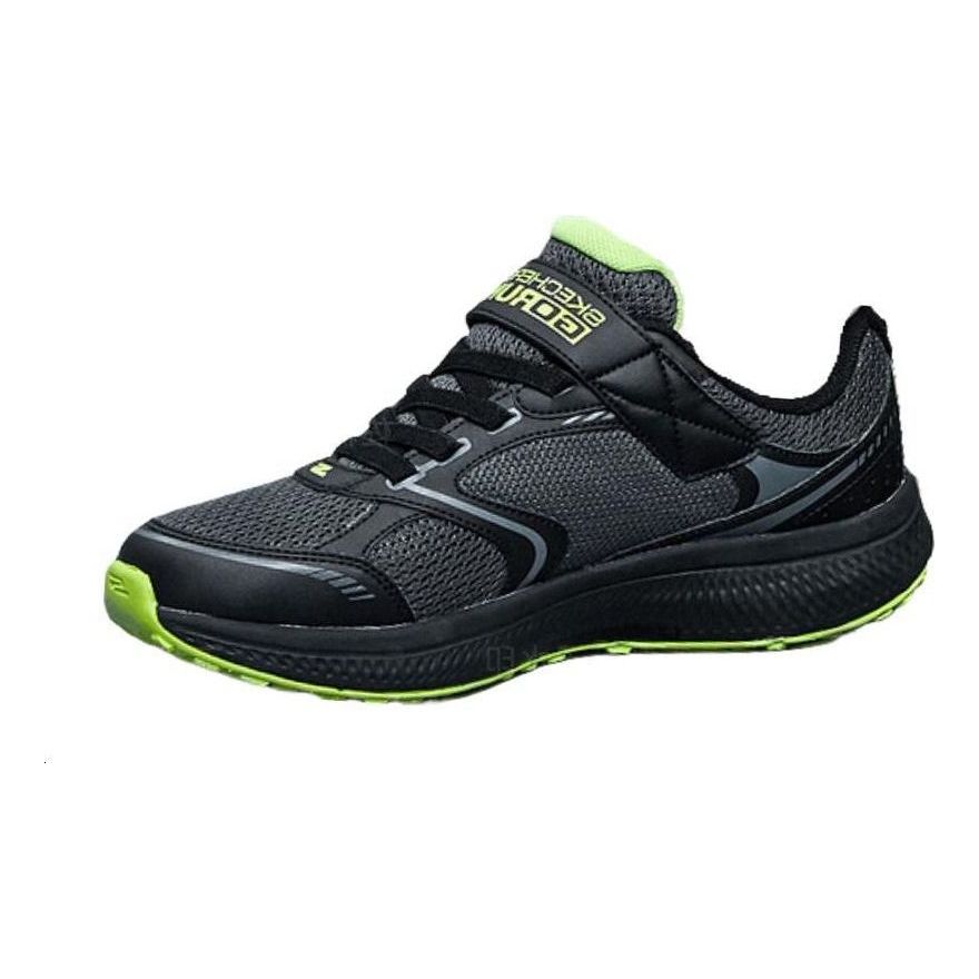 (GS) Skechers Go Run Shoes 'Black Green' 405009L-BCCL
