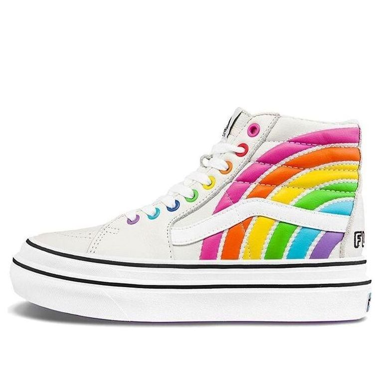 Vans Flour Shop x Super ComfyCush SK8-HI 'Rainbow' VN0A54EU2N7