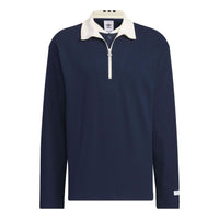 adidas Originals x Notitle Polo Shirts 'Navy' IN2601
