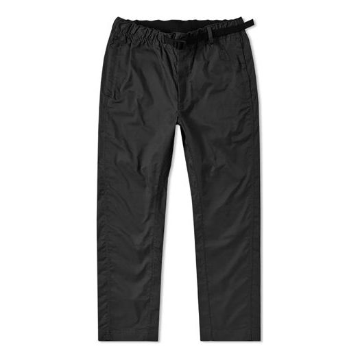 Nike Lab Adjustable Belt Solid Color Woven Long Pants Black AO0812-010