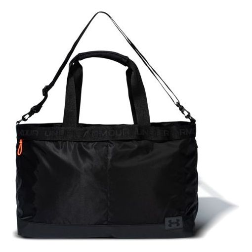 (WMNS) Under Armour Essentials Signature Tote Bag 'Black' 1361228-001