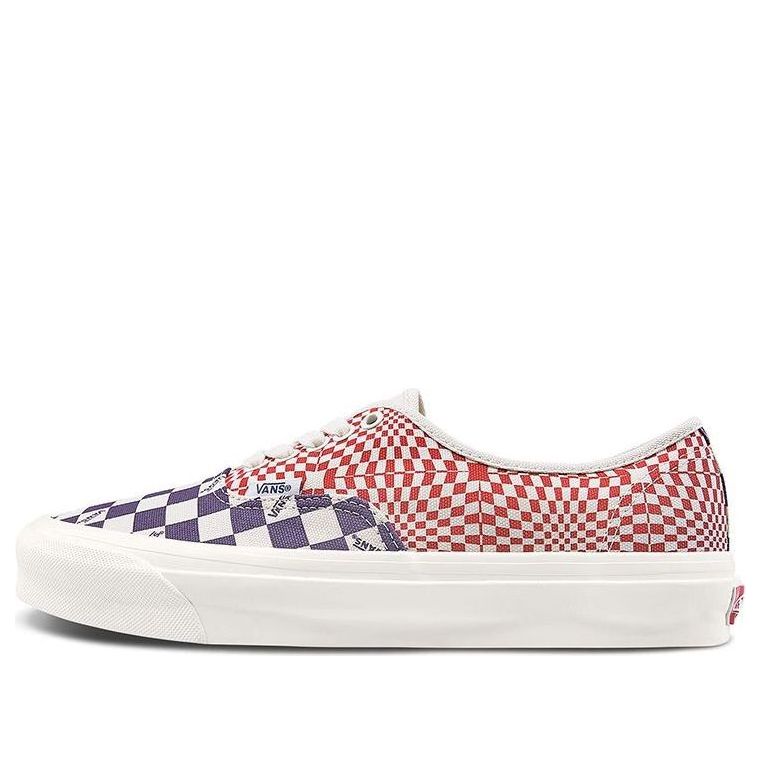 Vans OG Authentic LX 'Logo Check Indigo Red' VN0A4BV91XR