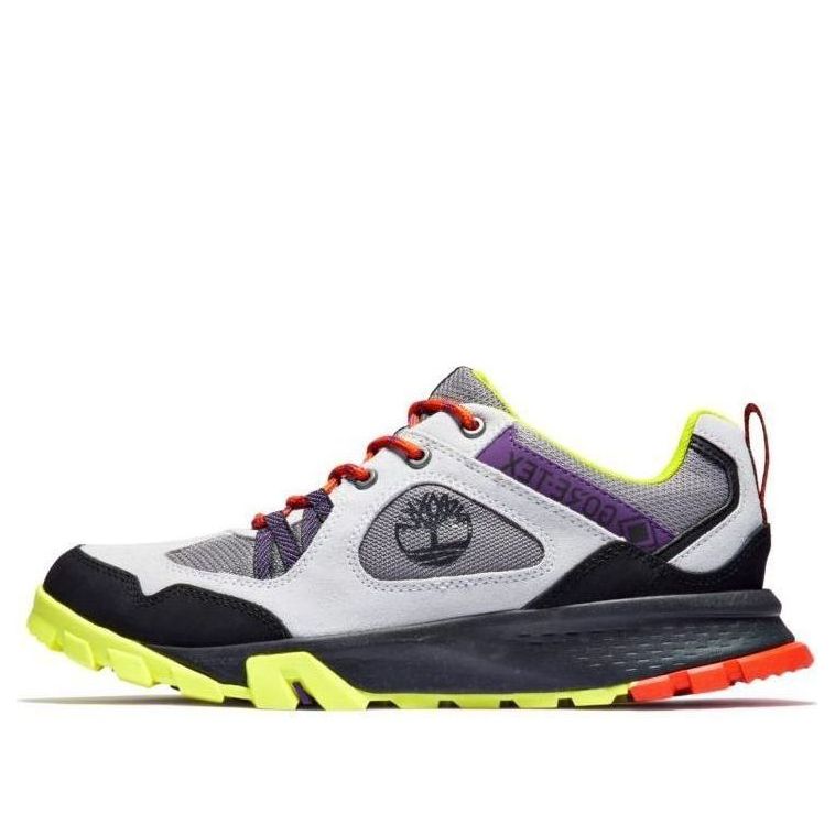 Timberland Garrison Trail Waterproof Low Hikers 'Gray Black Yellow' A25Y3032