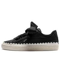 (WMNS) PUMA Basket Heart Scallop 'Black' 366979-03